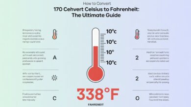 170 celsius to fahrenheit