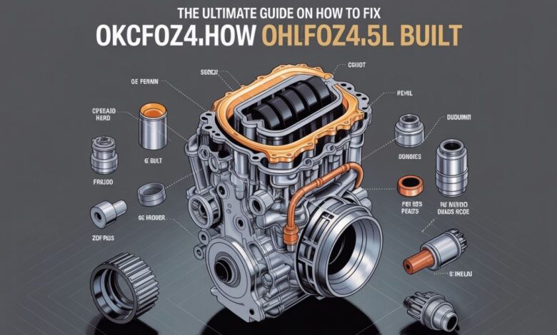 How to Fix Okcfoz4.5l How Ohilfoz4.5l Built