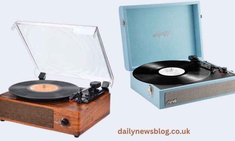 Turntable Record Player Vintage