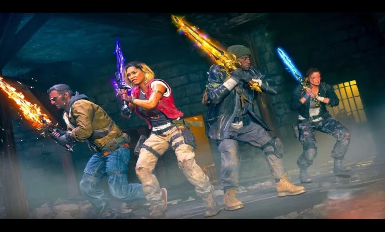 Cod Zombies Citadelle Des Morts Swords