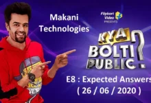 Kya Bolti Public Flipkart Answers Today