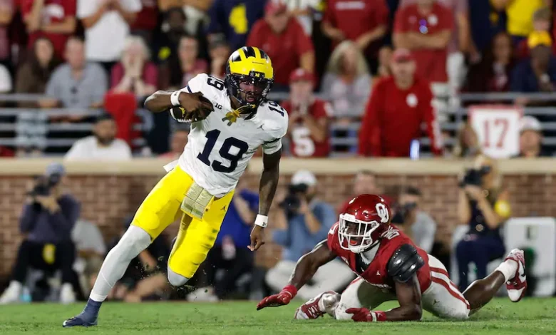 Jon Gruden Saw Michigan Football Practice Bryce Underwood.
